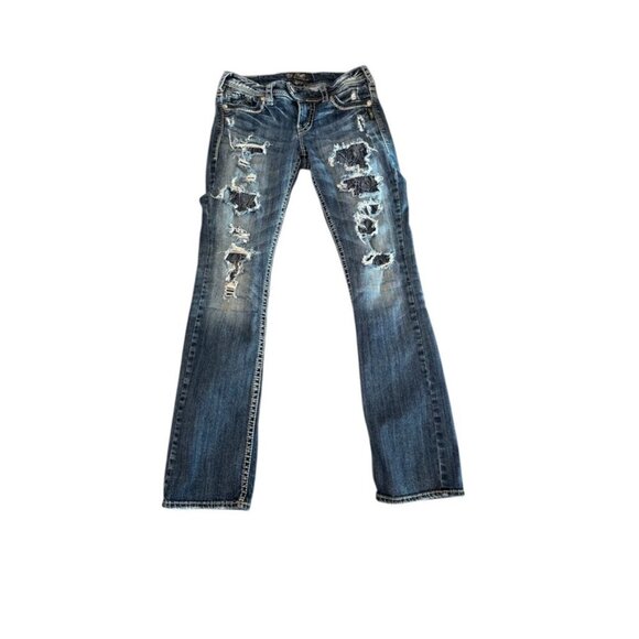 Siilver Jeans "Tuesday Low Slim Bootcut" w27/l33 - Picture 1 of 9